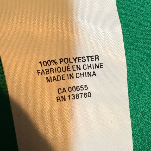 Reitmans Green Pleated Button Front Cami Tank Top XL Spaghetti Strap - Picture 5 of 5